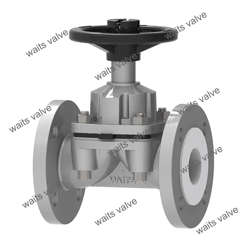 Ptfe Lined Diaphragm Valve Ptfe Lined Diaphragm Valve