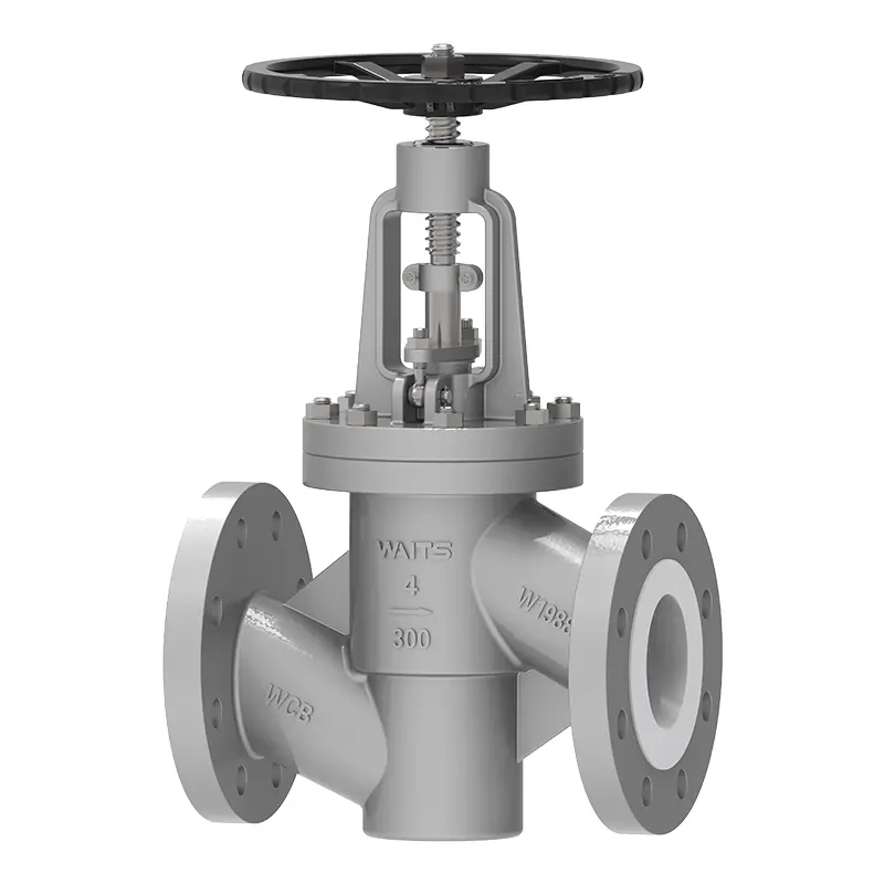 Βαλβίδα σφαιριδίων με επένδυση PTFE‌‌